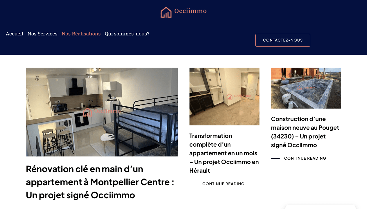 Realisation site internet pour marchand de biens